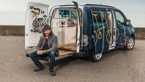 LONDON (Oct. 26, 2016) – Nissan has collaborated with UK-based design workshop Studio Hardie to transform its zero emission e-NV200 van into the world’s first all-electric mobile office – the e-NV200 WORKSPACe.